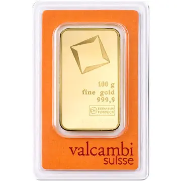 سبيكة ذهب عيار 24 من Valcambi