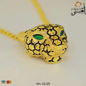 كوليه ذهب عيار 18 من ايطالي Italy