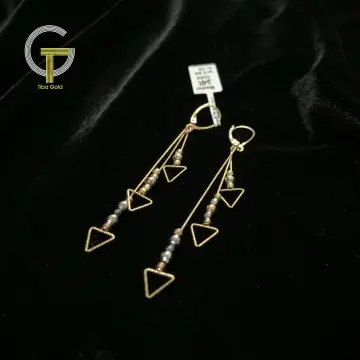حلق ذهب عيار 18 من ماستر جولد Master gold