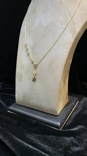 كوليه ذهب عيار 18 من كينج جولد King gold