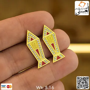 حلق اطفال ذهب عيار 18