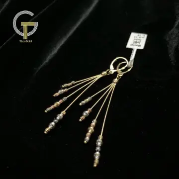 حلق ذهب عيار 18 من ماستر جولد Master gold
