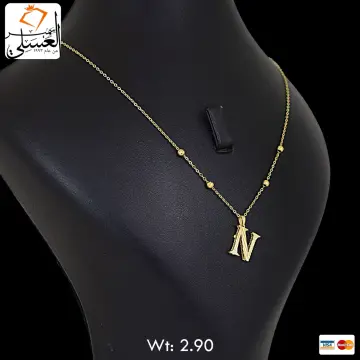 كوليه ذهب عيار 18 من خليجى