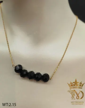 كوليه ذهب عيار 18 من My design