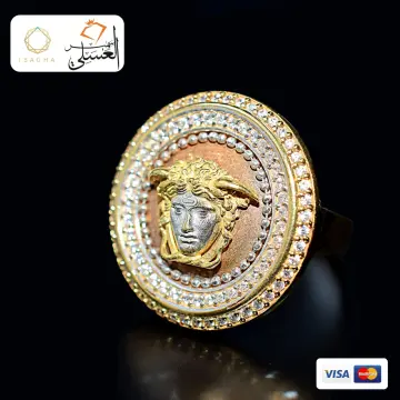 خاتم ذهب عيار 18 من نيو جولد New Gold