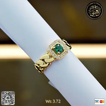 خاتم ذهب عيار 18 من DJM