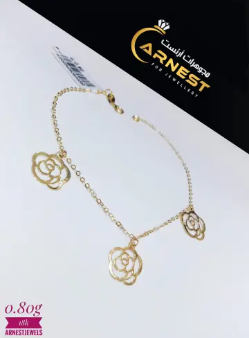 انسيال ذهب عيار 18 من كينج جولد King gold