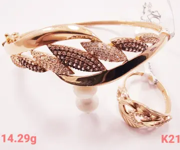 نصف طقم ذهب عيار 21 من جولى جولد Jolie Gold