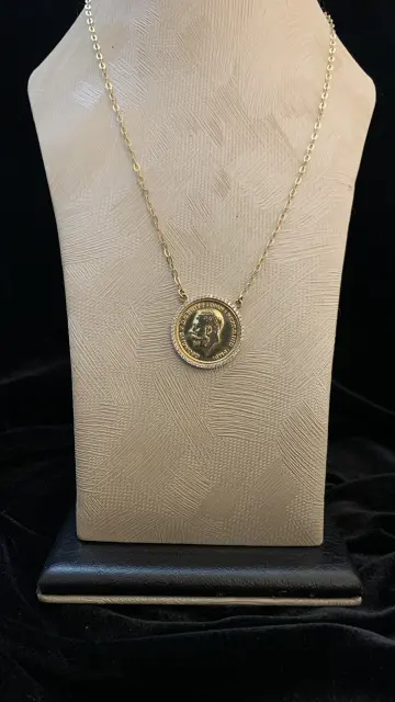 كوليه ذهب عيار 18 من كينج جولد King gold
