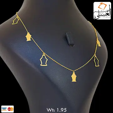 كوليه ذهب عيار 18 من My design
