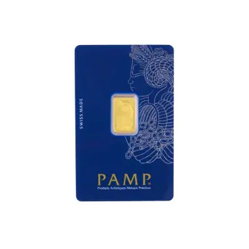 سبيكة ذهب عيار 24 من بامب pamp
