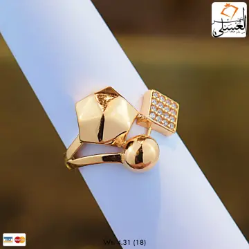 خاتم ذهب عيار 21 من أشرف حلمى
