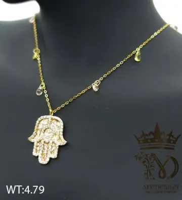 كوليه ذهب عيار 18 من My design