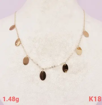 كوليه ذهب عيار 18 من كينج جولد King gold