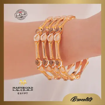 غويشه ذهب عيار 21 من ماستر جولد Master gold