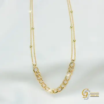 كوليه ذهب عيار 18 من جيد جولد Gaied Gold