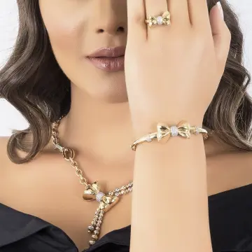 طقم كامل ذهب عيار 21 من كيرمينا Kirmena