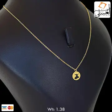 كوليه ذهب عيار 18 من كرسيفا جولد