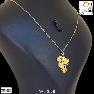كوليه ذهب عيار 18 من My design