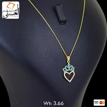 كوليه ذهب عيار 18 من خليجى