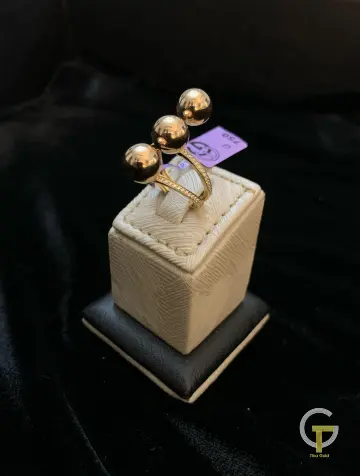 خاتم ذهب عيار 18 من ايجيبت جولد Egypt gold