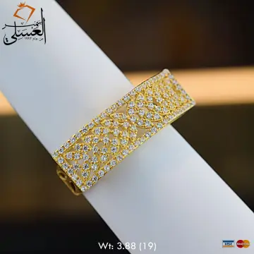 خاتم ذهب عيار 18 من فاين جولد Fine gold