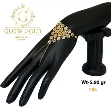 انسيال ذهب عيار 18 من جلو جولد Glow Gold