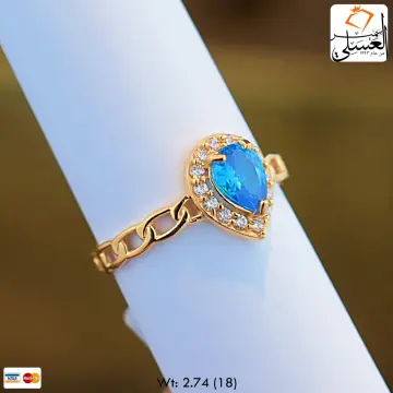 خاتم ذهب عيار 21 من أشرف حلمى