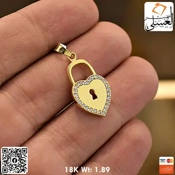 تعليقه ذهب عيار 18 من كينج جولد King gold