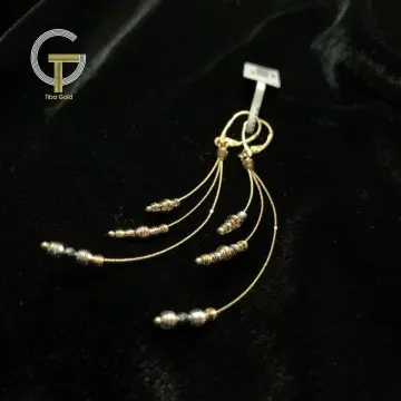 حلق ذهب عيار 18 من ماستر جولد Master gold