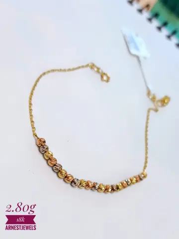 انسيال ذهب عيار 18 من كريزي جولد Crazy Gold