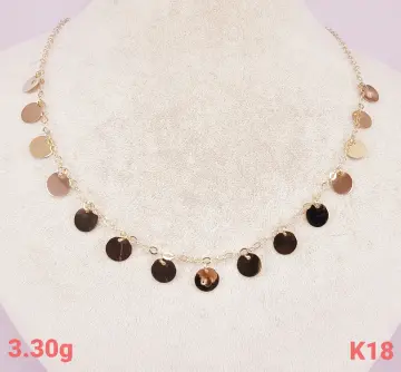 كوليه ذهب عيار 18 من كينج جولد King gold