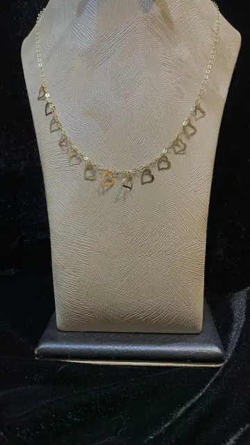 كوليه ذهب عيار 18 من كينج جولد King gold