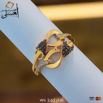 خاتم ذهب عيار 21 من أشرف حلمى