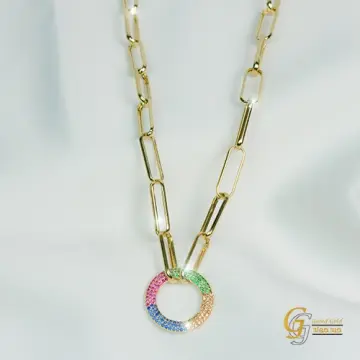 كوليه ذهب عيار 18 من جيد جولد Gaied Gold