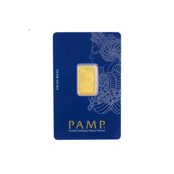 سبيكة ذهب عيار 24 من بامب pamp