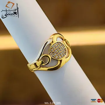 خاتم ذهب عيار 18 من كرسيفا جولد