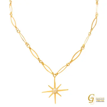 كوليه ذهب عيار 18 من جيد جولد Gaied Gold