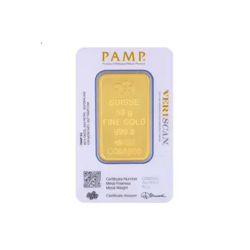 سبيكة ذهب عيار 24 من بامب pamp