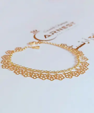 انسيال ذهب عيار 18