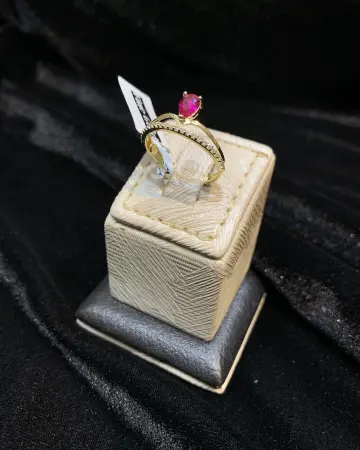 خاتم ذهب عيار 18 من فاين جولد Fine gold