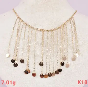 كوليه ذهب عيار 18 من كينج جولد King gold