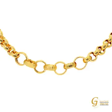 كوليه ذهب عيار 18 من جيد جولد Gaied Gold