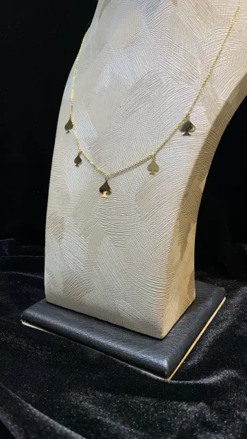 كوليه ذهب عيار 18 من كينج جولد King gold