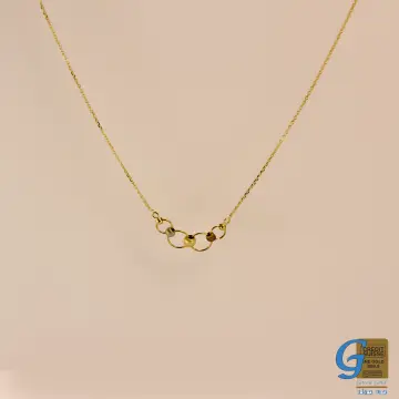 كوليه ذهب عيار 18 من جيد جولد Gaied Gold