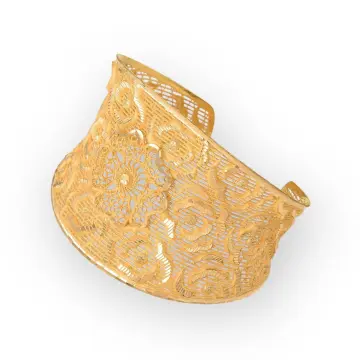 اسوره ذهب عيار 21 من اللؤلؤة El Loaloa