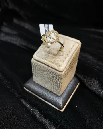 خاتم ذهب عيار 18 من فاين جولد Fine gold
