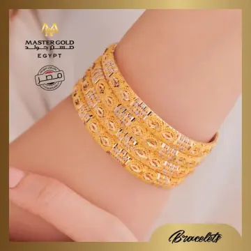 غويشه ذهب عيار 21 من ماستر جولد Master gold