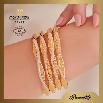 غويشه ذهب عيار 21 من ماستر جولد Master gold
