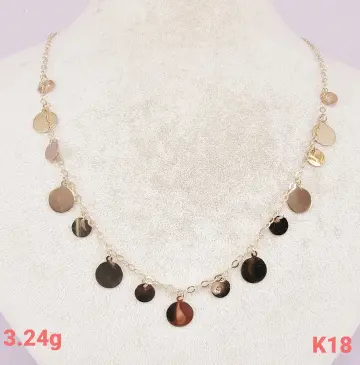 كوليه ذهب عيار 18 من كينج جولد King gold